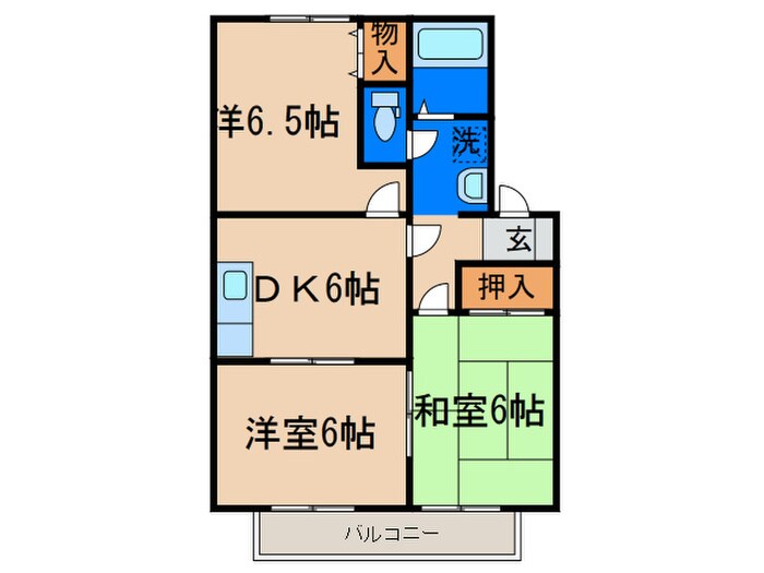 グランドゥ－ルＮ・Ｂの物件間取画像