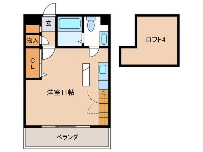 オークヒルズ歯科大の物件間取画像