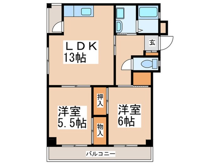 アメニティハウスＹＡＭＡＤＡの物件間取画像