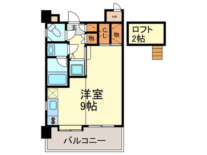 ソフィア高宮Ａ館の物件間取画像