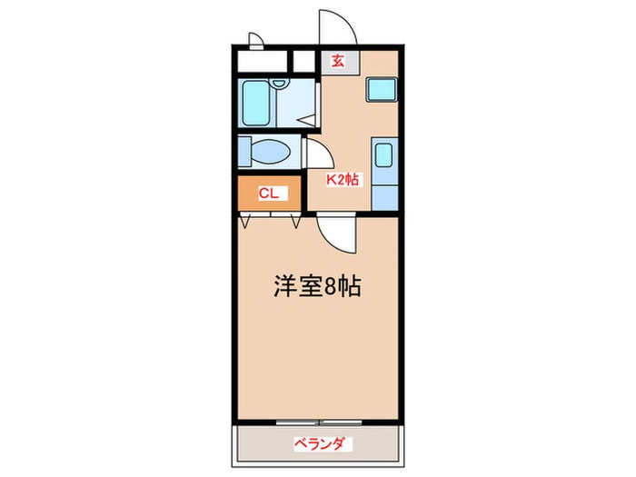 マーベラスの物件間取画像