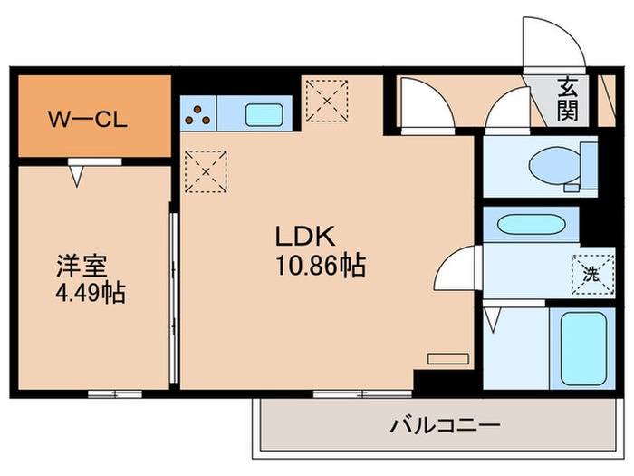 D-ROOMアスキムの物件間取画像