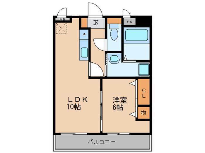 平尾弐番街ビルの物件間取画像