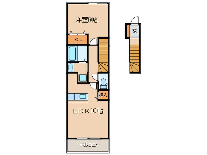 セトル野中の物件間取画像