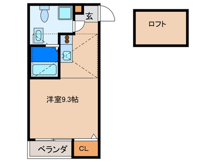 リバ－パ－ク百年橋の物件間取画像