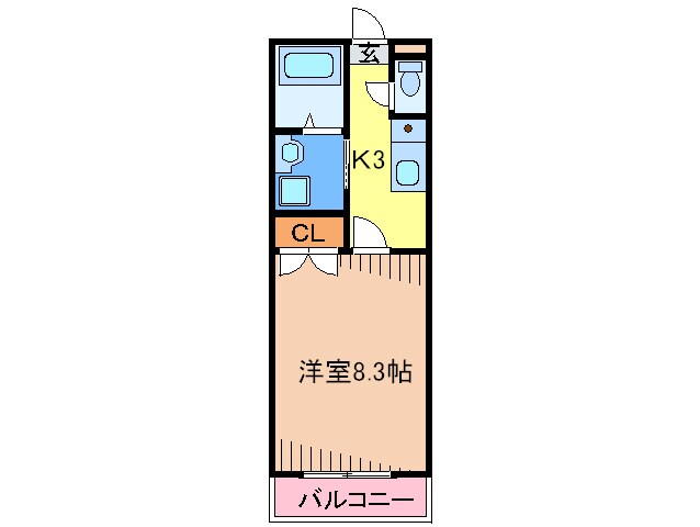 物件間取画像