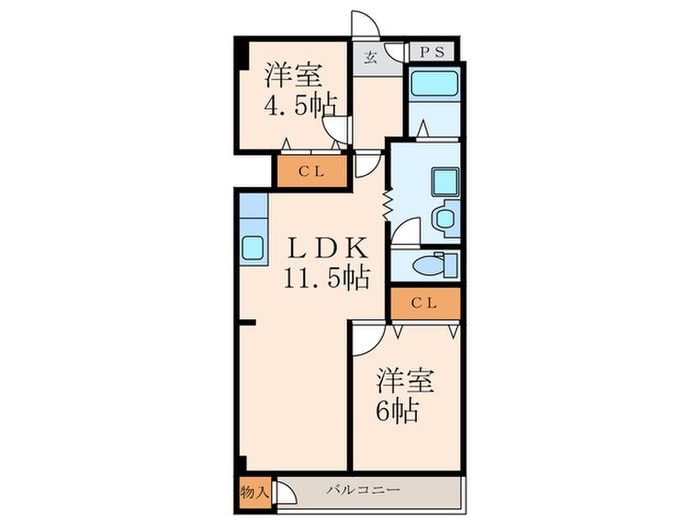 第５共立ビルの物件間取画像