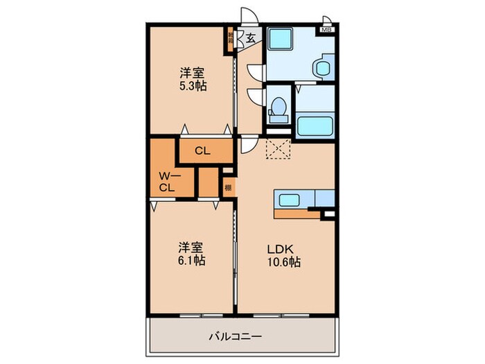 BASIC B.L.D 霧島の物件間取画像