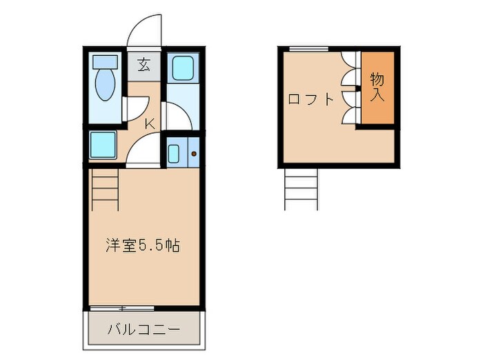 物件間取画像