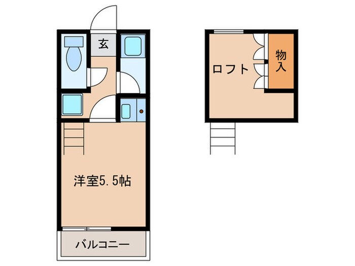 物件間取画像