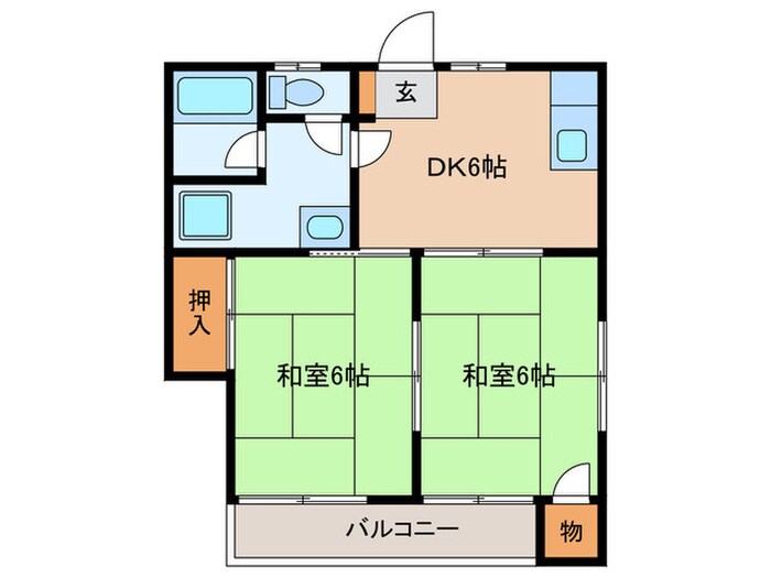メゾン福重の物件間取画像