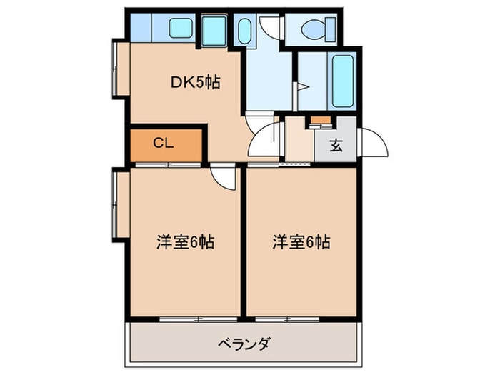 ウイッドハウスの物件間取画像