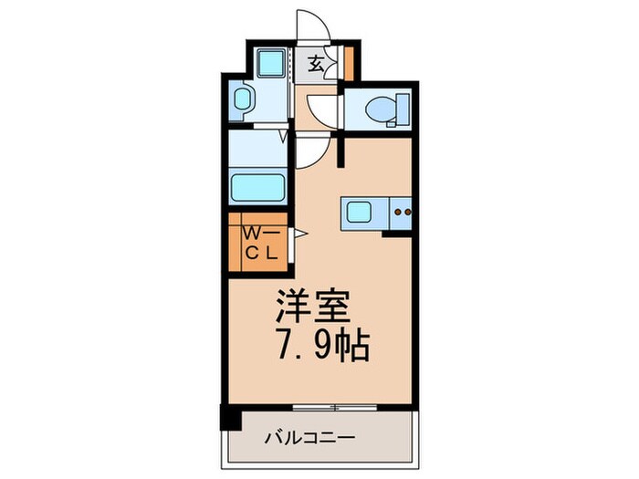 ｴﾝｸﾚｽﾄ博多駅南STREET(1104)の物件間取画像