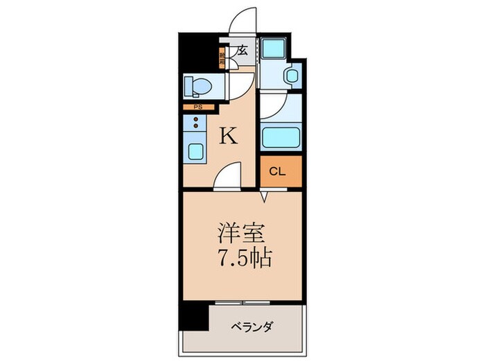 LUX紅梅の物件間取画像