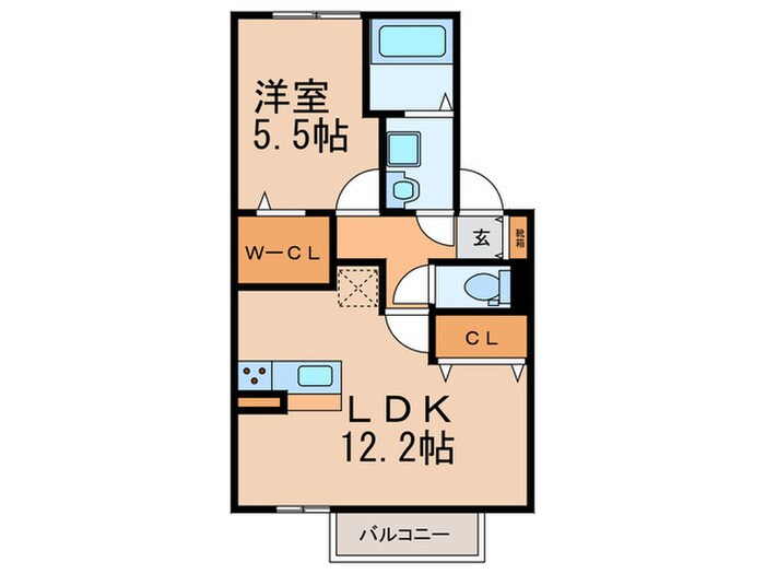 レクサリーの物件間取画像