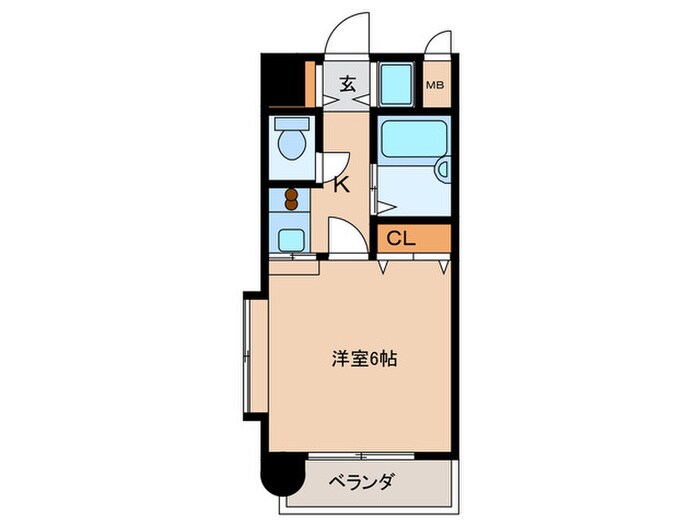 エテルナ西新南の物件間取画像