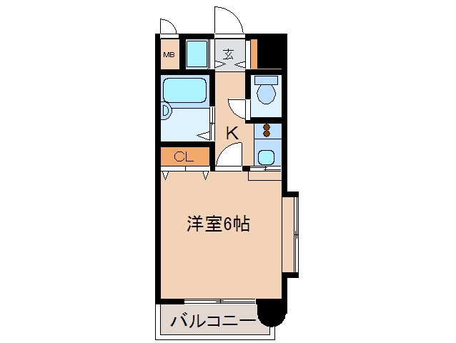 エテルナ西新南の物件間取画像