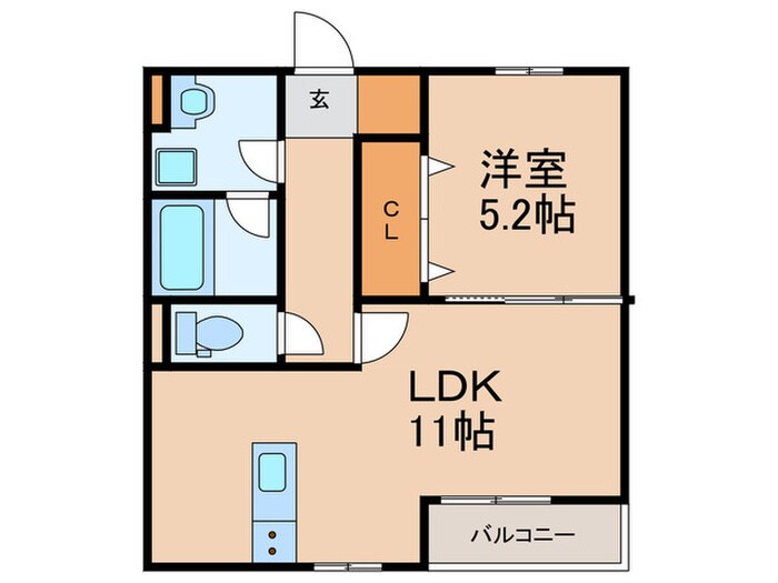 仮)Ｌ－ｂｌｏｏｍ梅満の物件間取画像