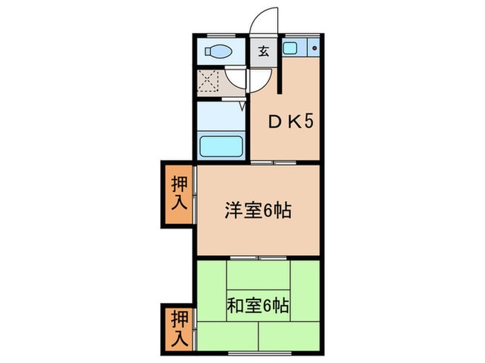 さくら荘の物件間取画像