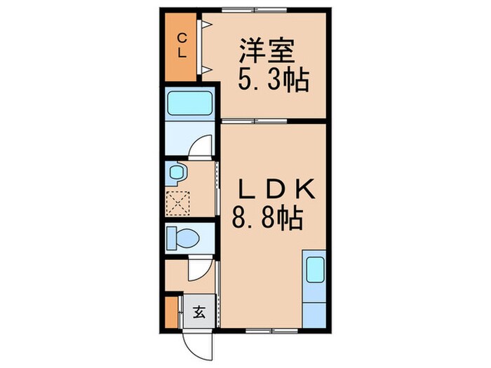 パートリアの物件間取画像