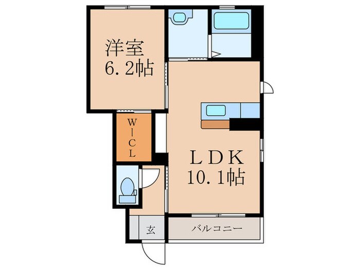 メゾン・ド・オネット3の物件間取画像