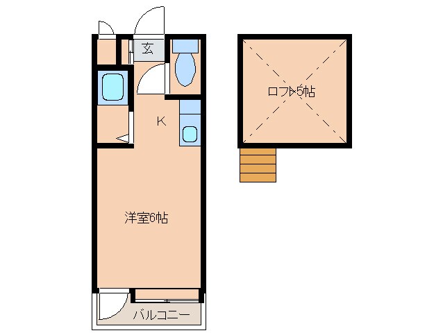 物件間取画像