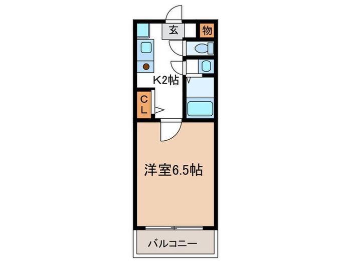 クウィーンウッド城西の物件間取画像