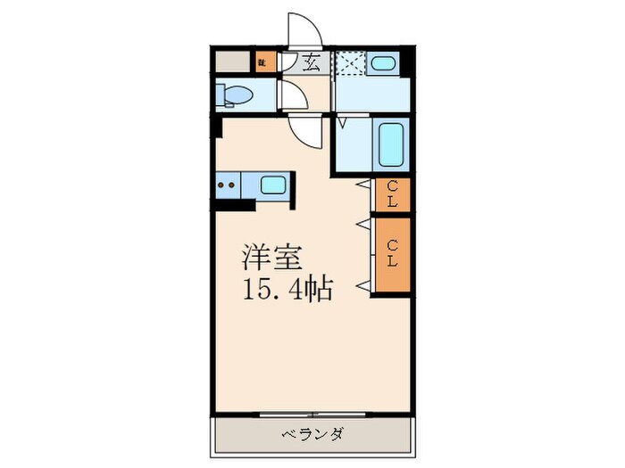 ラ・ポール中井の物件間取画像