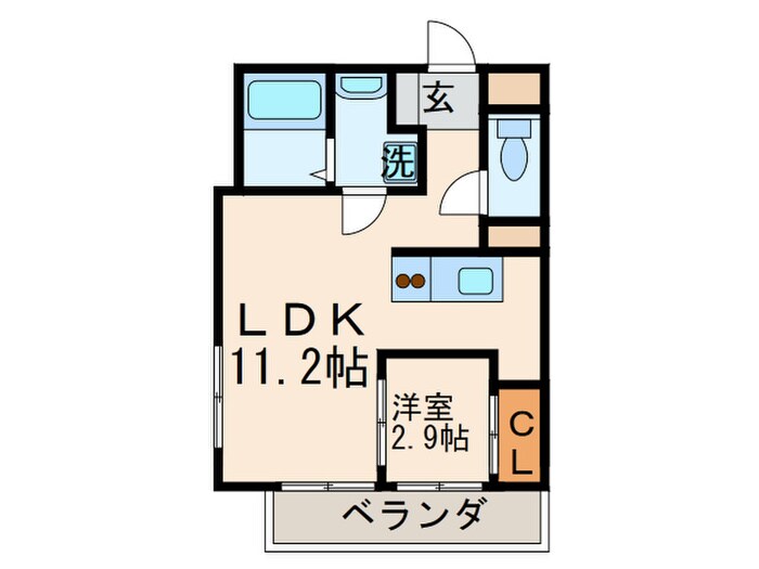 アベニュ－黒崎の物件間取画像