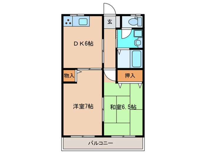 物件間取画像