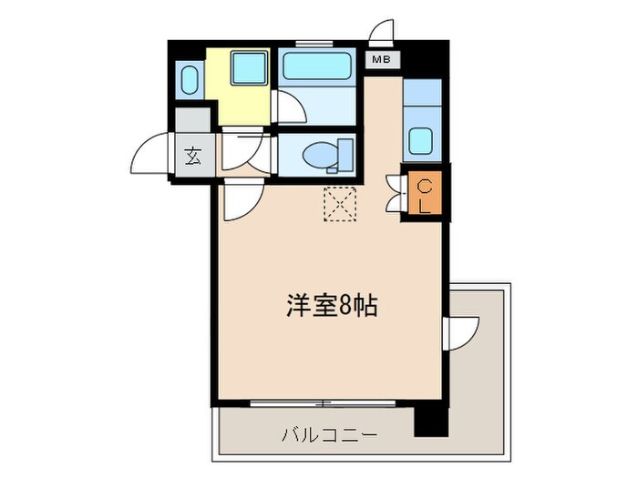 刻勇館の物件間取画像