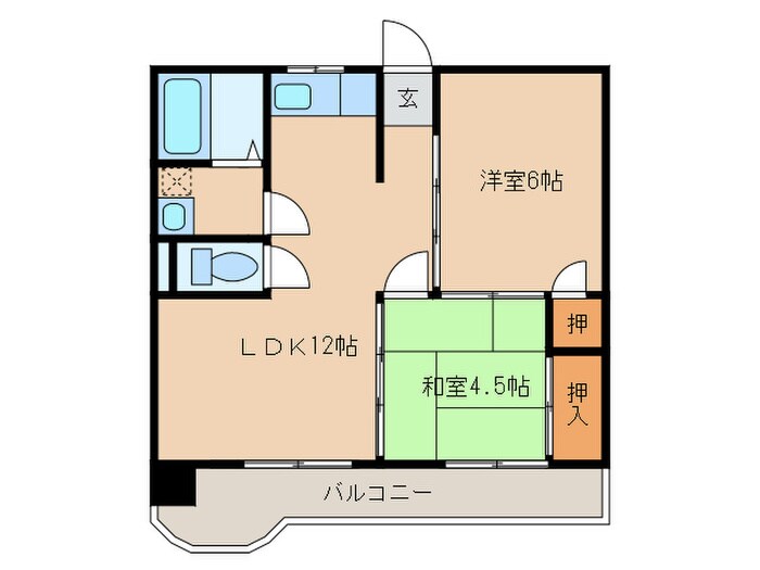 ベスト興産ビルの物件間取画像