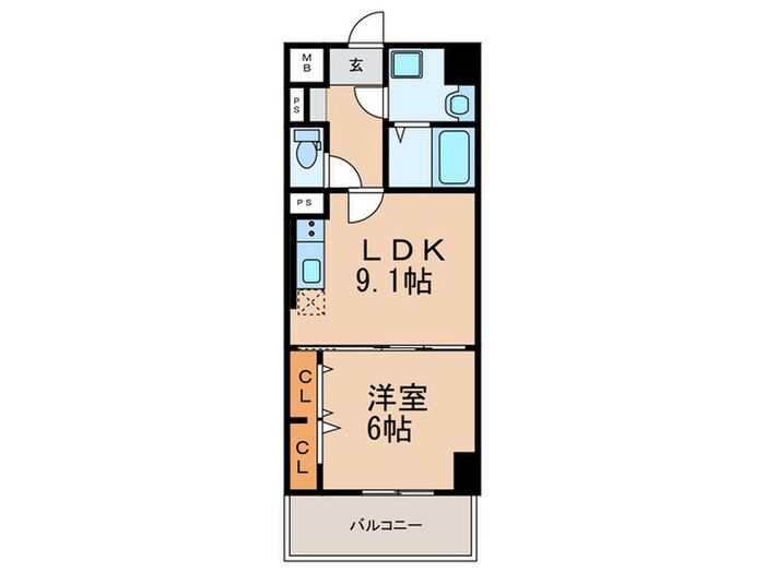 リッツ・アベニューの物件間取画像