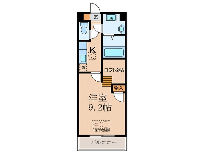 グランデ　シェチオ　千本杉の物件間取画像