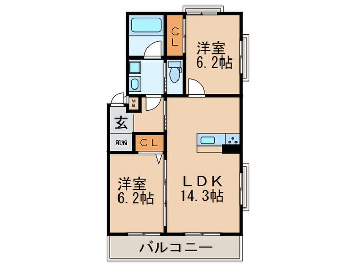 三宅中央ビルの物件間取画像