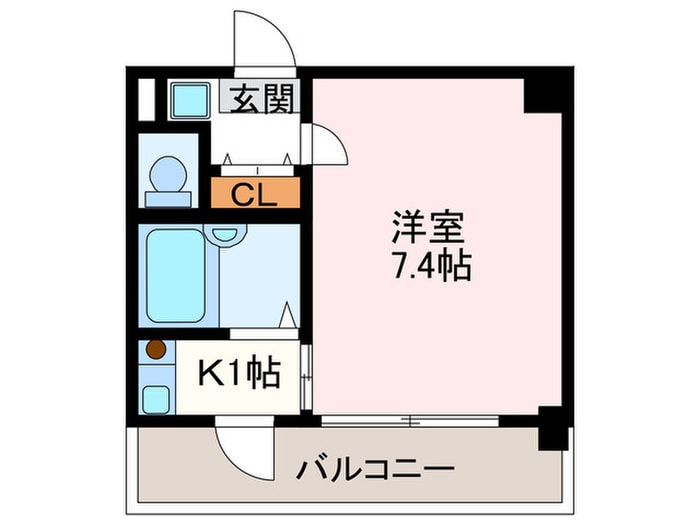 リンピアル大橋の物件間取画像