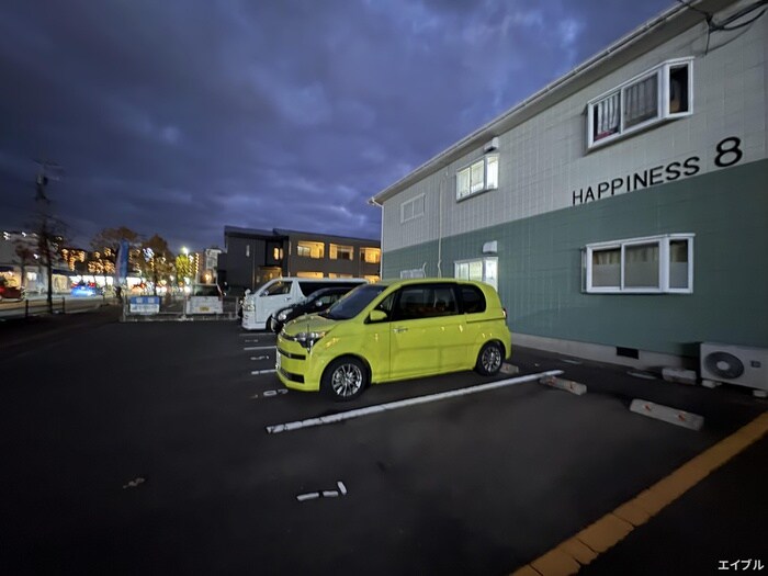 ＨＡＰＰＩＮＥＳＳ　８　Ａ棟の物件外観写真