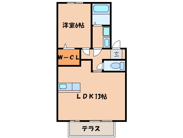 モンテカスカ－ダＢ棟の物件間取画像