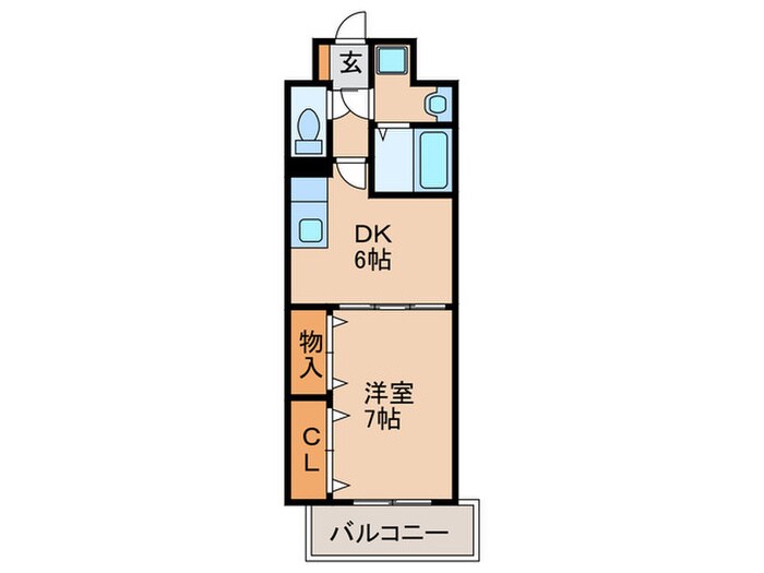 グランド－ルの物件間取画像
