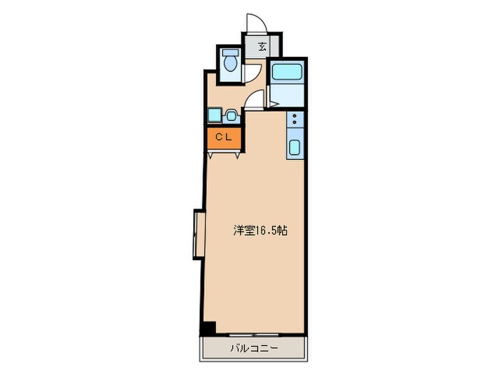 ヴェルモント空港の物件間取画像