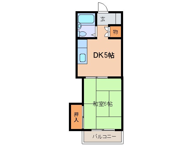 物件間取画像