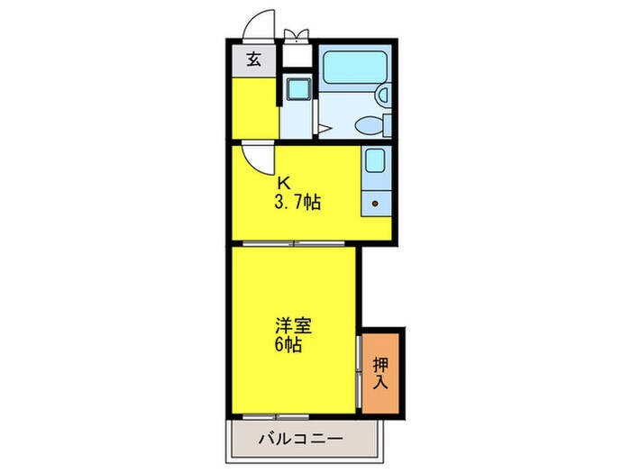 物件間取画像