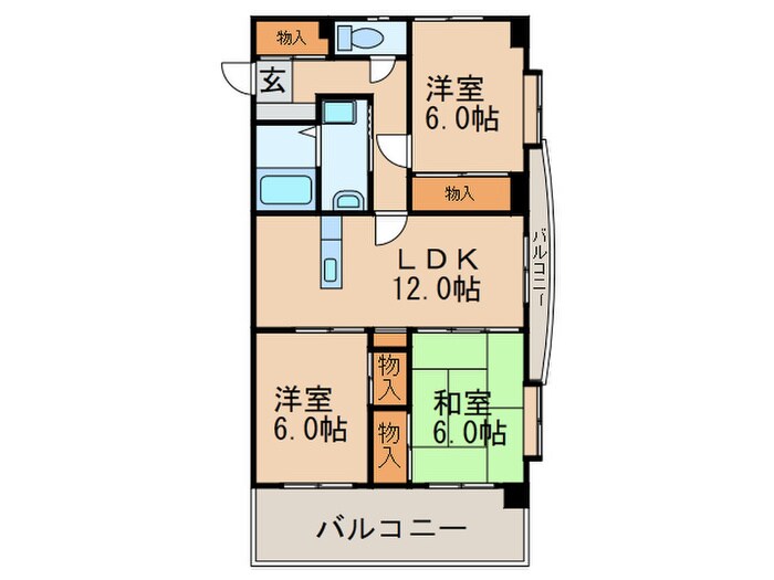 フォーレストセリーヌ21の物件間取画像