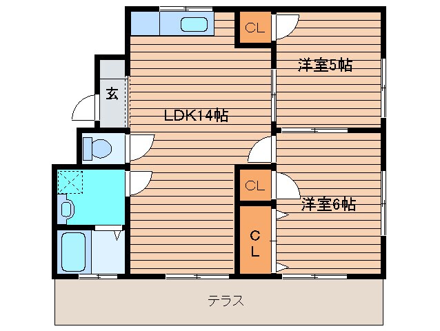アザレア中野の物件間取画像