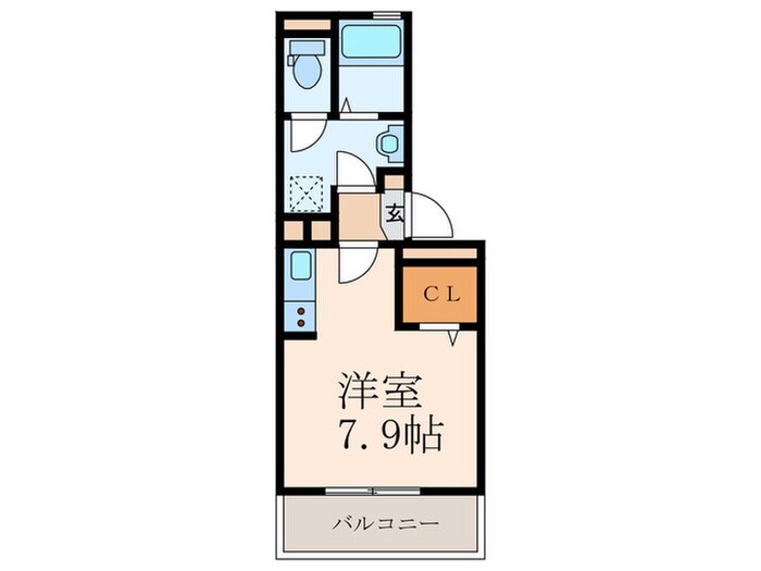 シトラスコートぶんごばしの物件間取画像