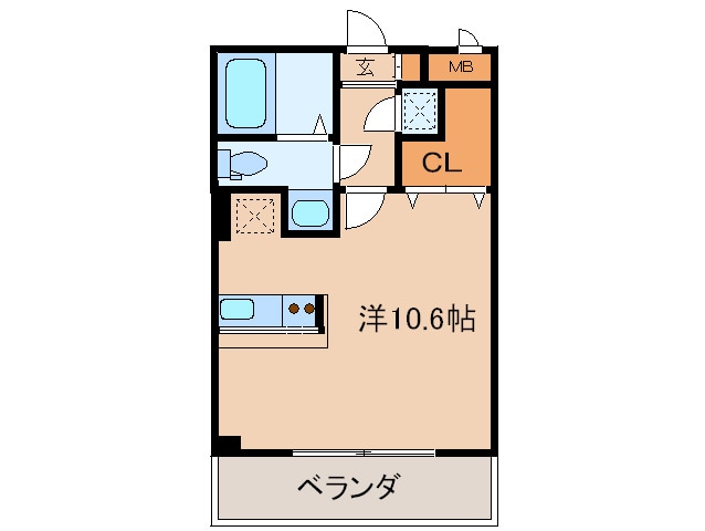 Ｎｏ．６３ｵﾘｴﾝﾄｷｬﾋﾟﾀﾙﾀﾜ-の物件間取画像