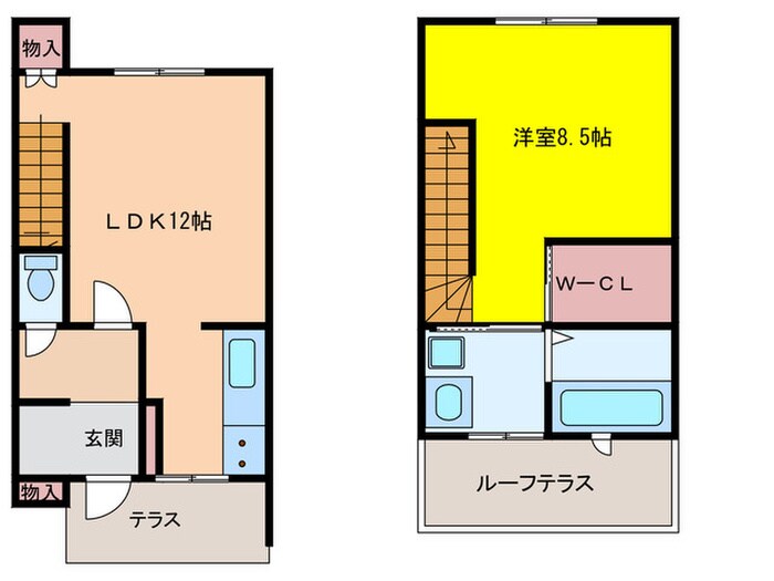 Arietta　Aの物件間取画像