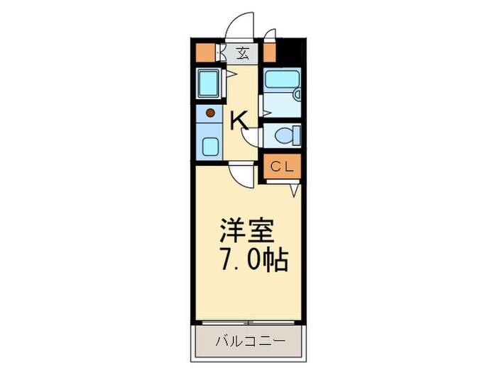 ﾗｲｵﾝｽﾞﾏﾝｼｮﾝ県庁東(1003)の物件間取画像