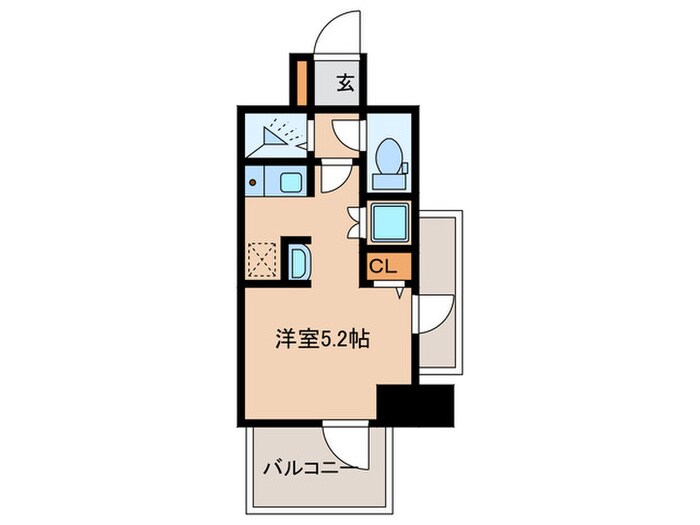 MODERN　PALAZZO　天神南Ⅱの物件間取画像