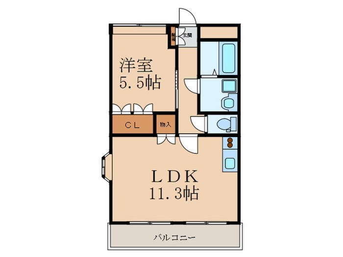 サニ－ヒルズの物件間取画像